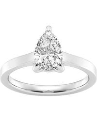 Lab Grown Diamonds - 14K 0.50 Ct. Tw. Lab-Grown Diamond Solitaire Engagement Ring - Lyst