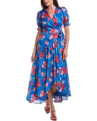 Hutch - Pearl Wrap Maxi Dress - Lyst