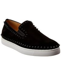 christian louboutin slip on