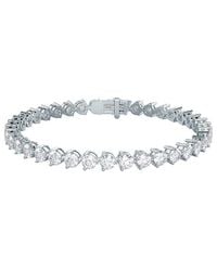 Lab Grown Diamonds - 14K 5.00 Ct. Tw. Lab-Grown Diamond Tennis Bracelet - Lyst
