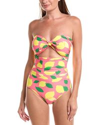 Kate Spade - Bandeau One-Piece - Lyst