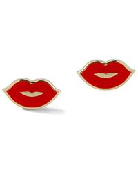 Ember Fine Jewelry 14k Lip Studs - Red