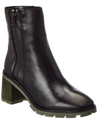 Sanctuary - Prime Time Leather Bootie - Lyst