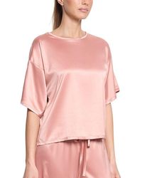 Hanky Panky - Satin Sleep T-Shirt - Lyst