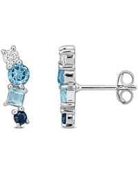 Rina Limor - 1.34 Ct. Tw. Swiss London Topaz & Topaz Earrings - Lyst