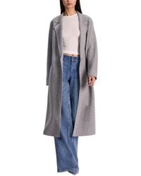 Alice + Olivia - Rowan Wool Wrap Coat - Lyst