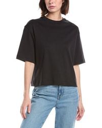 Vince - Wide Sleeve Crop T-Shirt - Lyst
