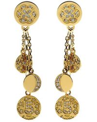 Chanel - 18K 1.25 Ct. Tw. Diamond Charm Earrings (Authentic Pre-Owned) - Lyst