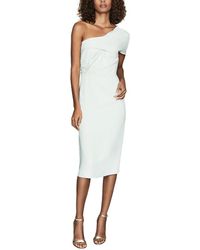 Reiss Riana One Shoulder Bodycon Dress - White