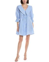 HL Affair - Long Sleeve Mini Dress - Lyst