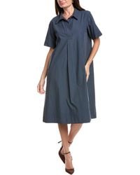 Eileen Fisher - Classic Collar Dress - Lyst