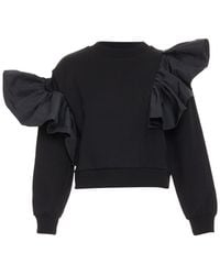 McQueen - Ruffle Pullover Sweater, Size It (Authentic Pre-Loved) - Lyst