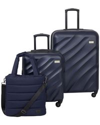 Geoffrey Beene - Puffer Hardside 3pc Luggage Set - Lyst