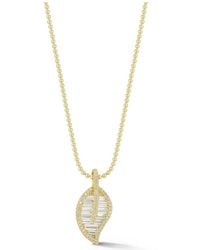 Glaze Jewelry - 14K Over Cz Necklace - Lyst