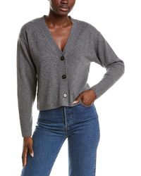 NAADAM - 100% Cashmere Blouson Cardigan - Lyst
