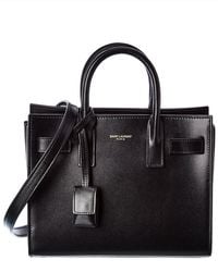 Saint Laurent - Nano Sac De Jour Leather Satchel - Lyst
