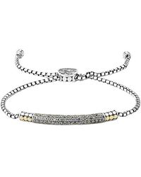 Samuel B. - 18K & 1.41 Ct. Tw. Moonstone Bracelet - Lyst
