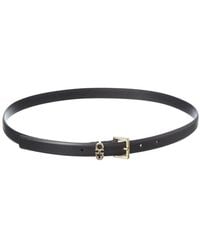 Ferragamo - Gancini Leather Belt - Lyst