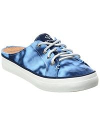 Sperry Top-Sider - Crest Seacycled Print Canvas Mule - Lyst