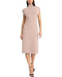 Luxely - Midi Sweater Dress - Lyst