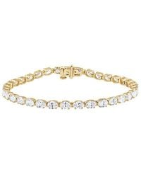 Lab Grown Diamonds - 14K 7.05 Ct. Tw. Lab Grown Diamond Bracelet - Lyst