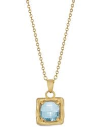 Reiss - 14K 2.50 Ct. Tw. Topaz Necklace - Lyst