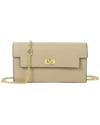 Tiffany & Fred Paris - Saffiano Leather Convertible Wallet/Clutch - Lyst