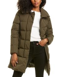 Woolrich Quilted Vail Down Coat - Green