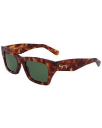 Ferragamo - Classic Logo 51Mm Sunglasses - Lyst