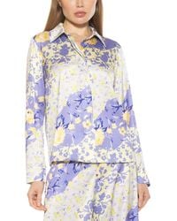 Alexia Admor - Ginger Blouse - Lyst