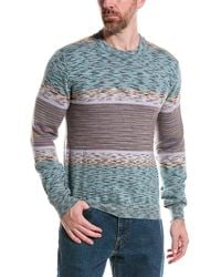 M Missoni - Wool Crewneck Sweater - Lyst