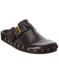 Isabel Marant - Mirvin Leather Clog - Lyst