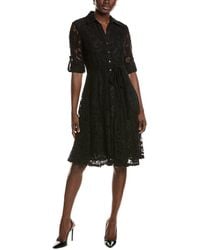 Nanette Lepore - Lace Midi Dress - Lyst