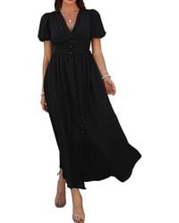 TAZGA - Midi Dres - Lyst