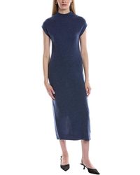 Philosophy - Funnel Neck Cashmere Midi Sweaterdress - Lyst