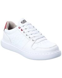 KARL LAGERFELD - 3D Logo Leather Sneaker - Lyst