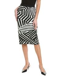 Gracia - Zebra Knit Skirt - Lyst