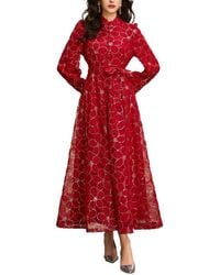 Kaimilan - Long Printed Dress - Lyst
