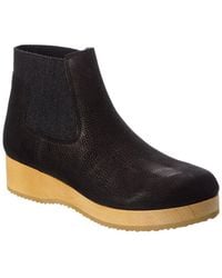 Eileen Fisher - Words-On Leather Boot - Lyst