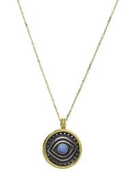 Ebru Jewelry - Protection & Luck Pendant Necklace - Lyst