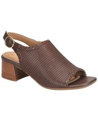 Söfft - Lois Leather Heeled Sandal - Lyst