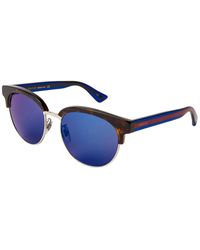 gucci women's gg142sa 55mm sunglasses