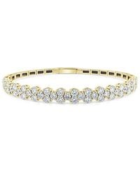 Sabrina Designs - 14k 3.90 Ct. Tw. Diamond Flexible Bangle Bracelet - Lyst