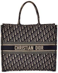 Dior - Canvas Book Tote (Authentic Pre-Loved) - Lyst
