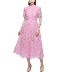 Kaimilan - Embellished Midi Dress - Lyst