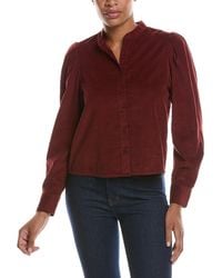 Madewell - Puff Sleeve Button-Up Shirt - Lyst