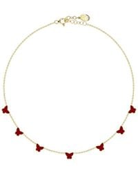 Gabi Rielle - 14k Over Silver Butterfly Ethos Necklace - Lyst