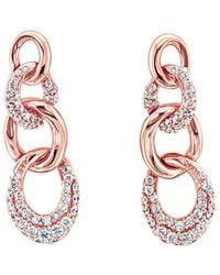 Le Vian - Le Vian 14k Rose Gold 1.01 Ct. Tw. Diamond Earrings - Lyst