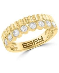 Effy Fine Jewelry - 14K 0.51 Ct. Tw. Diamond Ring - Lyst