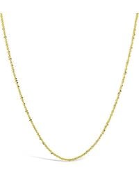 Sterling Forever - 14K Plated Rolo Chain Necklace - Lyst